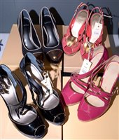 Lot 329 - Carvela four pairs of ladies shoes