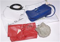 Lot 302 - Longchamp blue leather handbag and others - various.