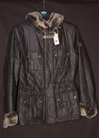 Lot 306 - Belstaff quilted wax jacket.