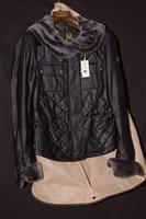 Lot 307 - Belstaff quilted wax jacket.