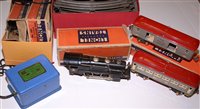 Lot 548 - An American Lionel electric train set; and other items.