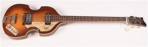 Lot 36 - A Hofner 500/1 violin "Beatle" bass guitar