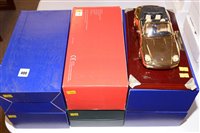 Lot 499 - Large scale diecast model cars.