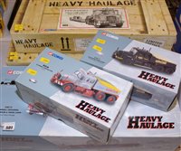 Lot 501 - Corgi heavy haulage vehicles.