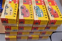 Lot 408 - Vanguards diecast model vans, in boxes. (16)