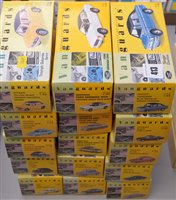 Lot 413 - Vanguards diecast model cars, various, in boxes. (15)