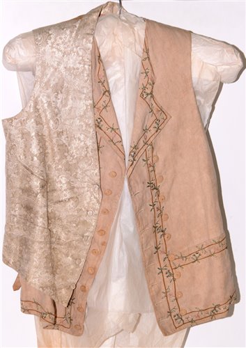 Lot 463 - Two Waistcoats belonging to Thomas Bewick
