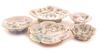 Lot 31 - Five twentieth century Chinese Famille Rose dishes