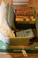 Lot 1085 - Local interest books and documents to include leather bound books