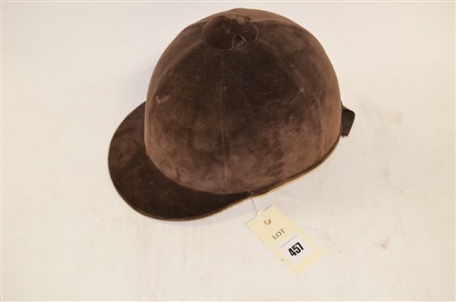 Lot 1237 - Child's riding hat.