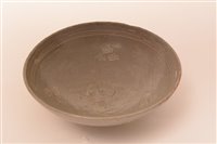Lot 14 - A Korean Celadon shallow bowl