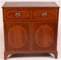 Lot 986 - A 19th Century side cabinet.