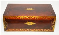 Lot 457 - Mahogany writing slope