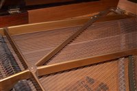Lot 945 - C. Bechstein: a mahogany Model 'B' Boudoir grand piano