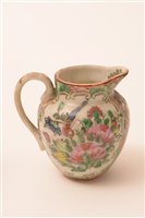 Lot 58 - A 19th Century Canton enamel tea bowl and saucer