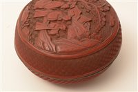 Lot 61 - Chinese Cinnabar Red Lacquer