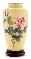 Lot 76 - A 20th Century Japanese cloisonne vase