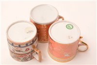 Lot 122 - Eighteen early 19th Century English porcelain coffee cans
