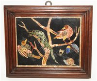 Lot 441 - Pietra dura panel