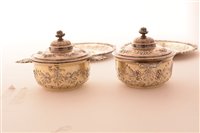 Lot 628 - A set of four sorbet bowls