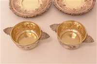 Lot 628 - A set of four sorbet bowls