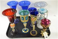 Lot 495 - Eight pieces of Venetian glass