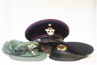 Lot 505 - Three German Second World War caps