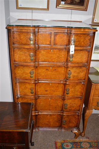 Lot 790 - A tall narrow chest.