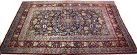 Lot 874 - A Kashan carpet