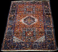 Lot 887 - A Heriz rug