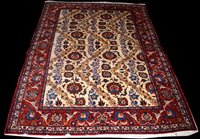 Lot 566 - An Isfahan carpet