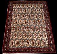 Lot 891 - A Qum rug