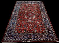 Lot 652 - A Persian Isfahan carpet