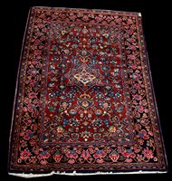 Lot 901 - A Kashan rug