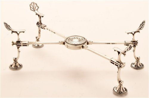 Lot 575 - A George III dish stand by William Plummer