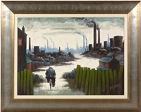 Lot 1170 - After Alexander Millar - atelier proof on canvas.