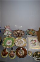 Lot 502 - Royal Crown Derby, Spode, Coalport;, Davenport items and others.