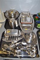 Lot 546 - Old Hall stainless steel metal ware