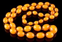 Lot 505 - Amber necklace