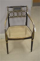Lot 578 - 19th Century open armchair