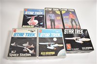 Lot 1312 - Star Trek AMT models