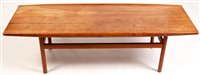 Lot 1125 - Dalescraft: a mid 20th Century teak coffee table.