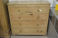 Lot 397 - Pine chest drawers