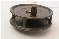 Lot 77 - A Hardy Brother's fly reel and another