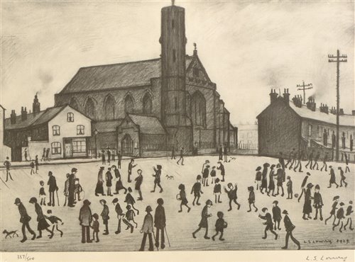 Lot 154 - After Laurence Stephen Lowry - print.