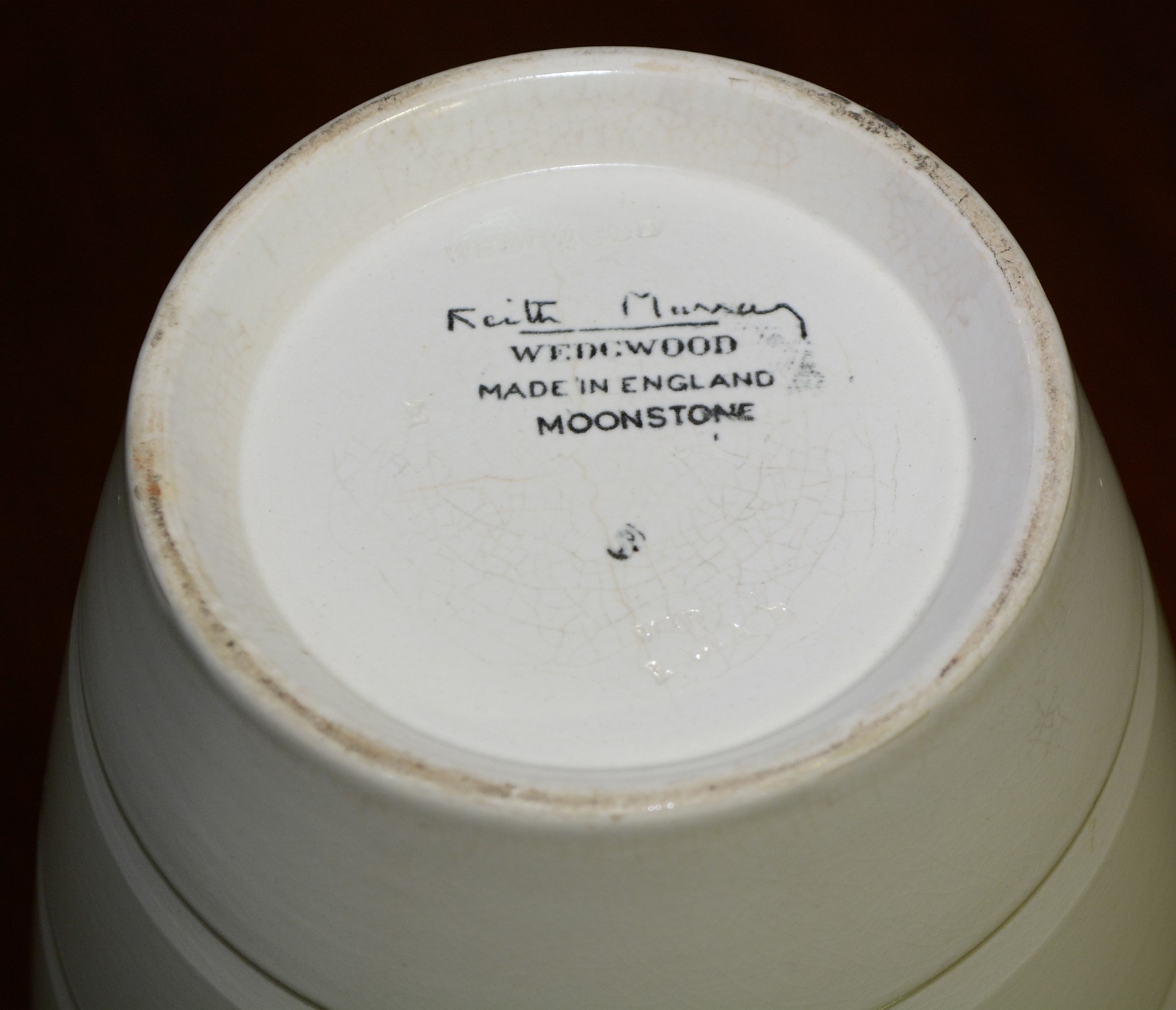 Lot 1012 Keith Murray Wedgwood vases