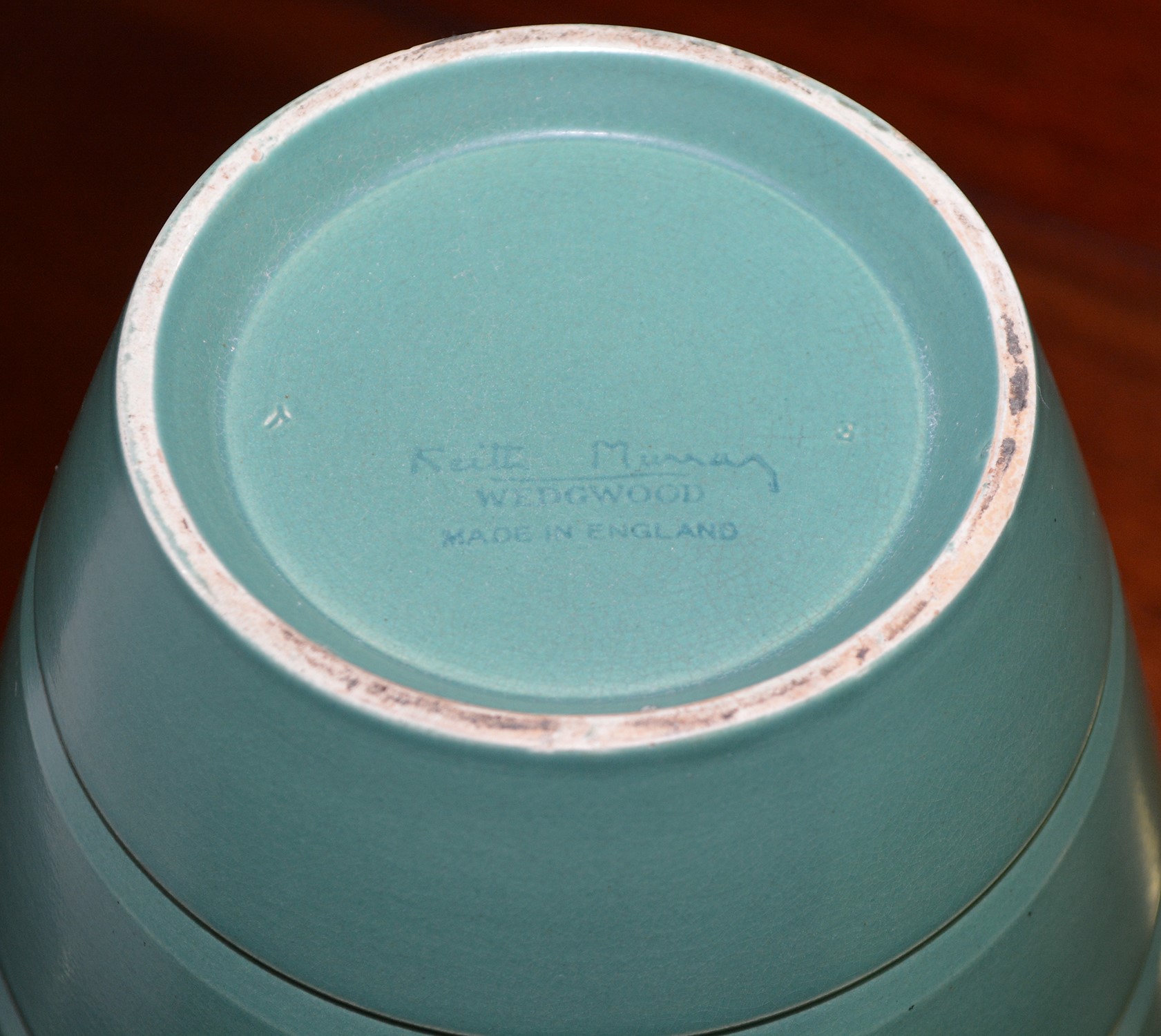 Lot 1012 Keith Murray Wedgwood vases