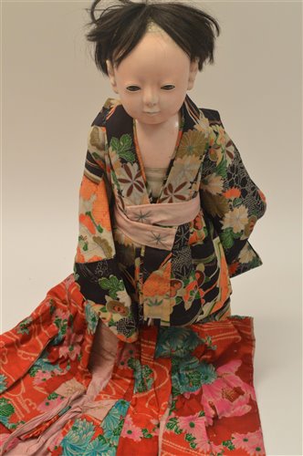 Lot 1171 - Japanese doll