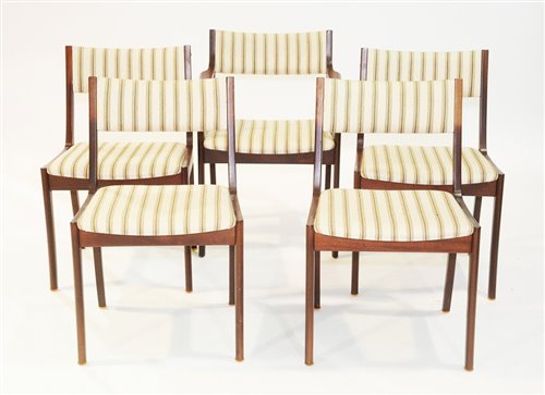 Lot 1148 - Attributed to Vanson: five dining chairs.