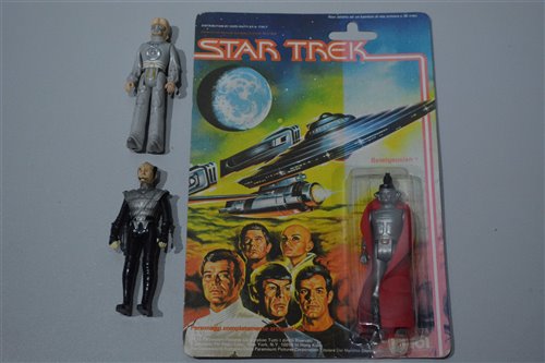 Lot 1327 - Star Trek figures by Mego Corp